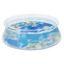 Play Day 8ft 3d Transparent Quick Set Pool Includes 2 Pairs Of 3d Goggles Walmart Com Summer Waves Swimming Pools Inflatable Pool