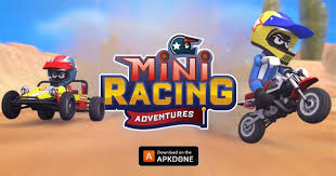 New Apk Mini Racing Adventures 1 20 Mod Unlimited Coins Updated Moddedgames Androidgames Adventure Hacks Adventure Racing