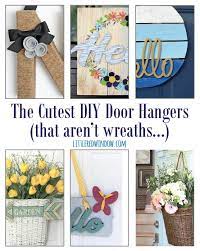 See more ideas about door hangers, door hangers diy, door decorations. Cutest Diy Door Hangers Little Red Window