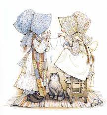 Wondering What They Re Chatting About Holly Hobbie Doll Holly Hobbie Illustration