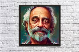 tommy chong by Brian Castellano Wall Art