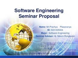 Seminar powerpoint template is a free green background with a nice curve effect style that you can download powerpoint template free for seminar presentations or other seminar powerpoint needs. Ppt Software Engineering Seminar Proposal Powerpoint Presentation Free Download Id 5199285