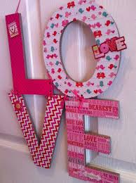 Customized Connected Love Letters Valentine S Decoration Wall Hanging On Etsy 30 00 Valentine Decorations Valentine Day Crafts Valentine Crafts
