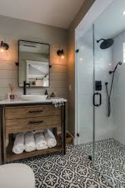 Black And White Farmhouse Bathroom Ideas 25 Incredibly Stylish Black And White Bathroom Ideas Inspire Rustic Bathroom Designs Small Farmhouse Bathroom Bathroom Remodel Designs
