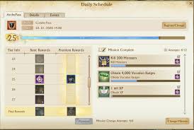 There are costumes and undergarments, split into 4 subtypes: Archepass Guide Archeage Tools