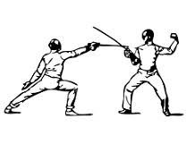 Se accanto alla spada ci sono scale di peso, che simboleggia la giustizia. Definizione Fencing Vocabolario 2021