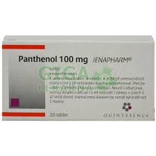 Due to the economic circumstances of the eastern bloc. Panthenol 100mg 20 Tablet Jenapharm Gigalekarna Cz