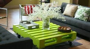 Check this one more thrilling achievement of pallet wood recycling, the painted wood pallet coffee table with medium short legs! How To Make My Own Pallet Coffee Table 18 Inspiring Diy Coffee Tables