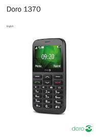 Its freeour free doro unlock codes work by remote code (no software required) and are not only free, but they are easy and safe. Doro 1370 Mobile Phone Owner S Manual Manualzz