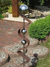 Gartenstecker St200 Rost Skulptur Rostdeko Edelrost Roststeelen Deko Garten Gartenstecker Edelrost Minibiotop