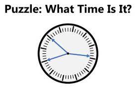 This clock shows 4 o'clock. A Rotated Clock Has A Second Minute And Hour Hand All The Same Length What Time Is It Puzzles