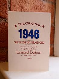 70th Seventieth 1946 Birthday Letterpress Greetings Card Invitation 70th Birthday Invitations Letterpress Birthday Card 80th Birthday Invitations