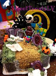 The nightmare before christmas birthday cake beautiful nightmare. Nightmare Before Christmas Birthday Cake And Cupcakes Cakesdecor
