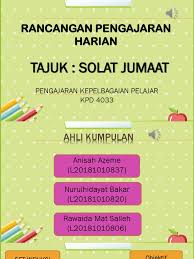Tujuh syarat wajib sholat jumat. Rph Solat Jumaat