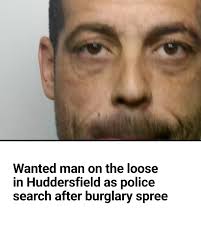 The police are searching for Dean Wharam following a number of burglaries 