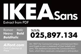 Ikea Sans San Typeface Beliefs