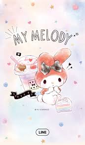 Download hd wallpapers for free on unsplash. My Melody Wallpaper Cartoon Text Illustration Font Graphic Design Art Clip Art Graphics 1443699 Wallpaperkiss