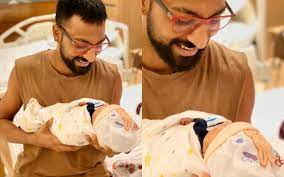 Krunal pandya enjoy fun time with hardik pandya & natasa's cute baby boy, see pic. Bade Papa Loves You Krunal Pandya Congratulates Hardik And Natasa On Their Newborn Baby