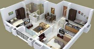 Taman rumah tropis yang menyatu dengan ruang keluarga taman rumah untuk latar ruang makan outdoor 18. Denah Rumah Minimalis Sangat Fungsional Dengan 3 Kamar Tidur Beri Mardiansyah
