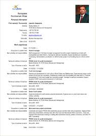 No matter your situation, a curriculum vitae template needs to be professional, simple, but unique enough to be memorable. Exemple De Cv Commercial Curriculum Vitae Cv Format Curriculum Vitae Examples