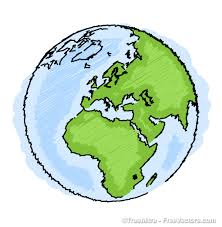 Easy, step by step earth drawing tutorial. Planet Earth Drawing At Paintingvalley Com Explore Collection Of Planet Earth Drawing