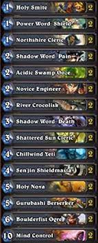 This page is updated multiple times a week with top legend decks! Hearthstone Best Free Priest Deck Basic Deck Priest Cards Eurogamer Net