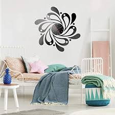 Maybe you would like to learn more about one of these? Amazon Com Hooddeal Diy 3d Frameless Silent Wall Clock Removable Mirror Wall Stickers Decor Self Adhesive Art Decals For Living Room Office Nursery Home Decorations Black Home Kitchen
