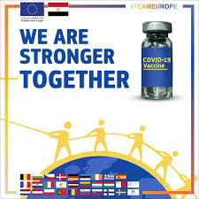 June 3, 2021 at 6:25 a.m. Second Shipment Of Covax Vaccines Delivered To Egypt Eu Neighbours