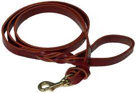 Amazon.com : Signature K9 Knot Braided Heavy Leather Leash, 6-Feet by  7/8-Inch, Burgundy : Pet Leashes : Pet Supplies