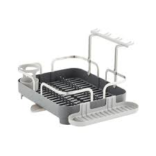 Umbra Holster Charcoal Dish Rack 1008163 149 The Home Depot Dish Racks Dish Rack Drying Utensil Storage