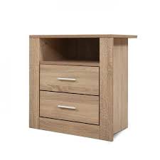 Maybe you would like to learn more about one of these? Artiss Bedside Tables Drawers Storage Cabinet Shelf Side End Table Oak