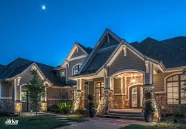 Elegant Residential Outdoor Security Lighting To Protect Your Home
