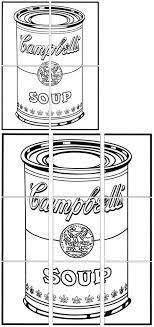 Under andy is his famous soup can, Campbell S Soup Can Art Projects For Kids