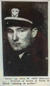 Lieut John William Behrens (1912-1944)