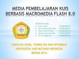 Model pembelajaran kooperatif adalah penunjang guru untuk menghadapi evolusi sistem pembelajaran yang terdapat di indonesia. Media Pembelajaran Kuis Berbasis Macromedia Flash 8 0 Ppt Download