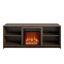 How ameriwood home helps to create designated living spaces in your home. Ameriwood Home Courtland 60 Inch W X 20 Inch D X 23 5 Inch H Tv Stand Electric Fireplace The Home Depot Canada