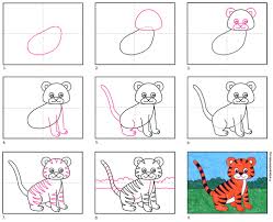 I go over the small easy things to draw. How To Draw An Easy Tiger Art Projects For Kids