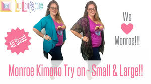 Our Lularoe Obsession Monroe Kimono Fit And Sizing