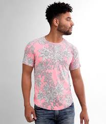 A wide variety of floral pattern shirt mens options are available to you, such as feature, fabric type, and technics. Rustic Dime Neon Floral T Shirt Men S T Shirts In Neon Pink Buckle