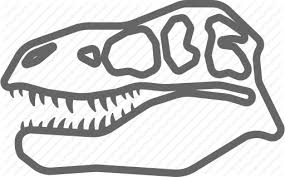 Download Dinosaur Fossil Head Rex Skeleton Skull T Rex Icon Download On Iconfinder Yellowimages Mockups
