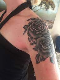 Cover Up Love My New Ink Rose Shoulder Cap Tattoo Shoulder Cap Tattoo Shoulder Cover Up Tattoos Cover Up Tattoos