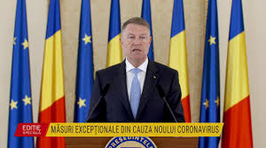 Declaraţii Klaus Iohannis Decretul Privind Instaurarea Stării De Urgență Youtube