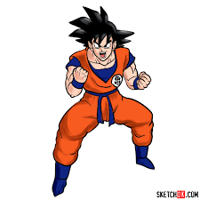 How to draw goku super saiyan from the anime dragon ball z/superfor commissions email me at: How To Draw Goku Dragon Ball Anime Sketchok Easy Drawing Guides