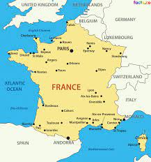 Map Of France For Kids Map Of France For Kids - Map Of France For Children (Western Europe -  Europe)