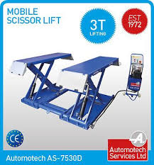 Mobile Scissor Car Lift Vehicle Lift Ramp Hoist 3000kg Mid Rise Platform Lifted Cars Car Lifts Car Hoist