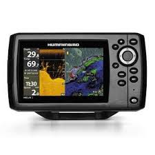 Helix 5 Chirp Di Gps G2 Fishfinder Chartplotter Combo With Transom Mount Transducer And Unimap Charts
