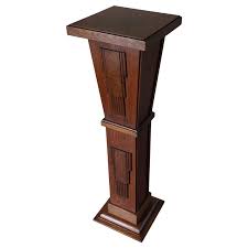 Maybe you would like to learn more about one of these? Geometrical Art Deco Pedestal Sculpture Stand For Busts Sculptures Vases At 1stdibs