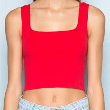 Enjoy climate conscious delivery with free returns. Brandy Melville Red Knit Top Women S Fashion Tops Others Tops On Carousell