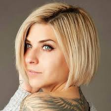 64 Beste Bob Frisuren Stufig Hinterkopf In 2020 Bob Frisur Frisur Ab 40 Bob Frisuren Blond