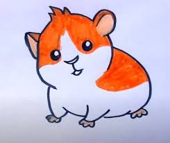 Draw so cute animals videos. How To Draw A Golden Hamster Step By Step